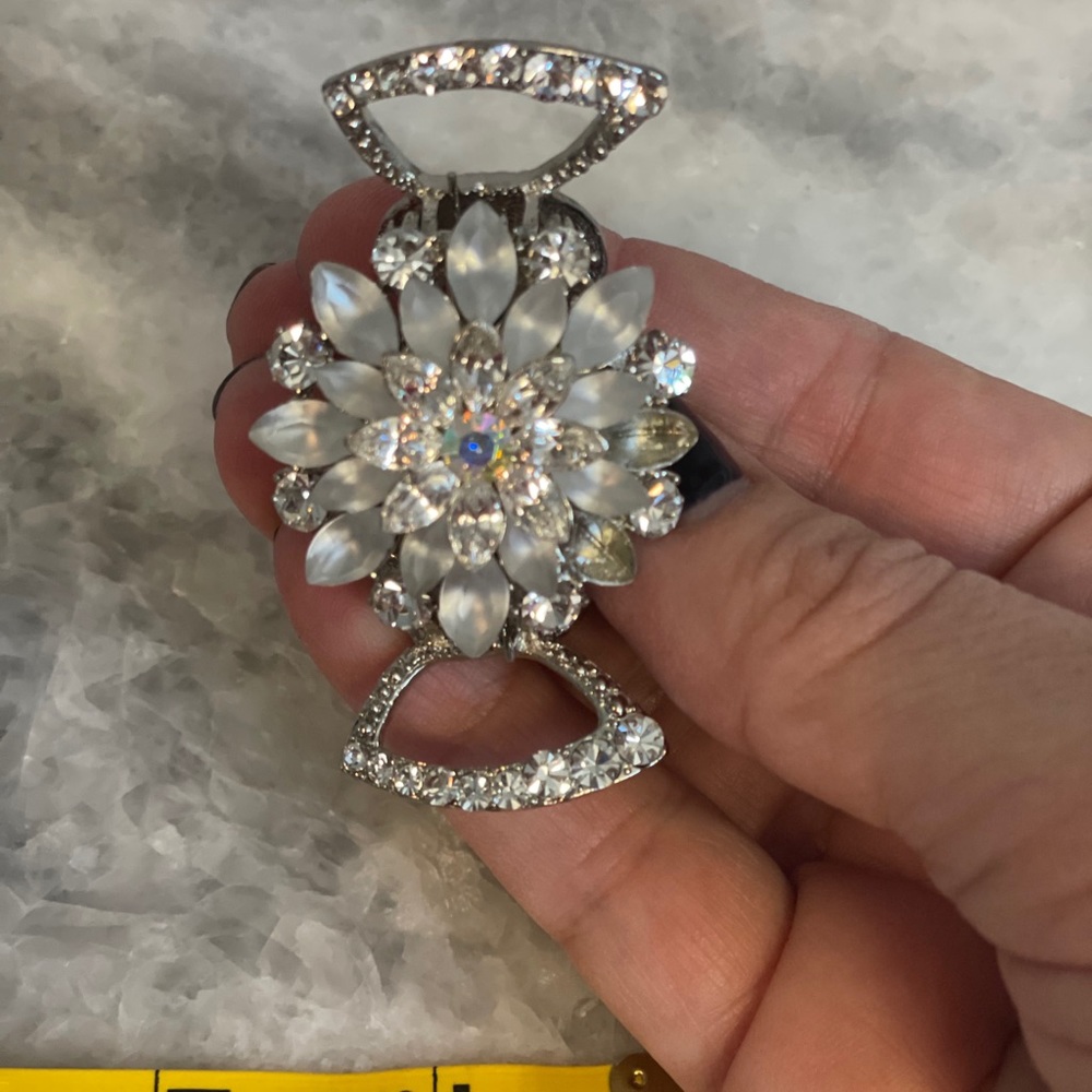 Swarovski 3 inch hair clip